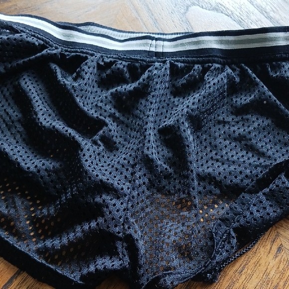 Hustler Hollywood Black Mesh Shorts - Picture 7 of 7